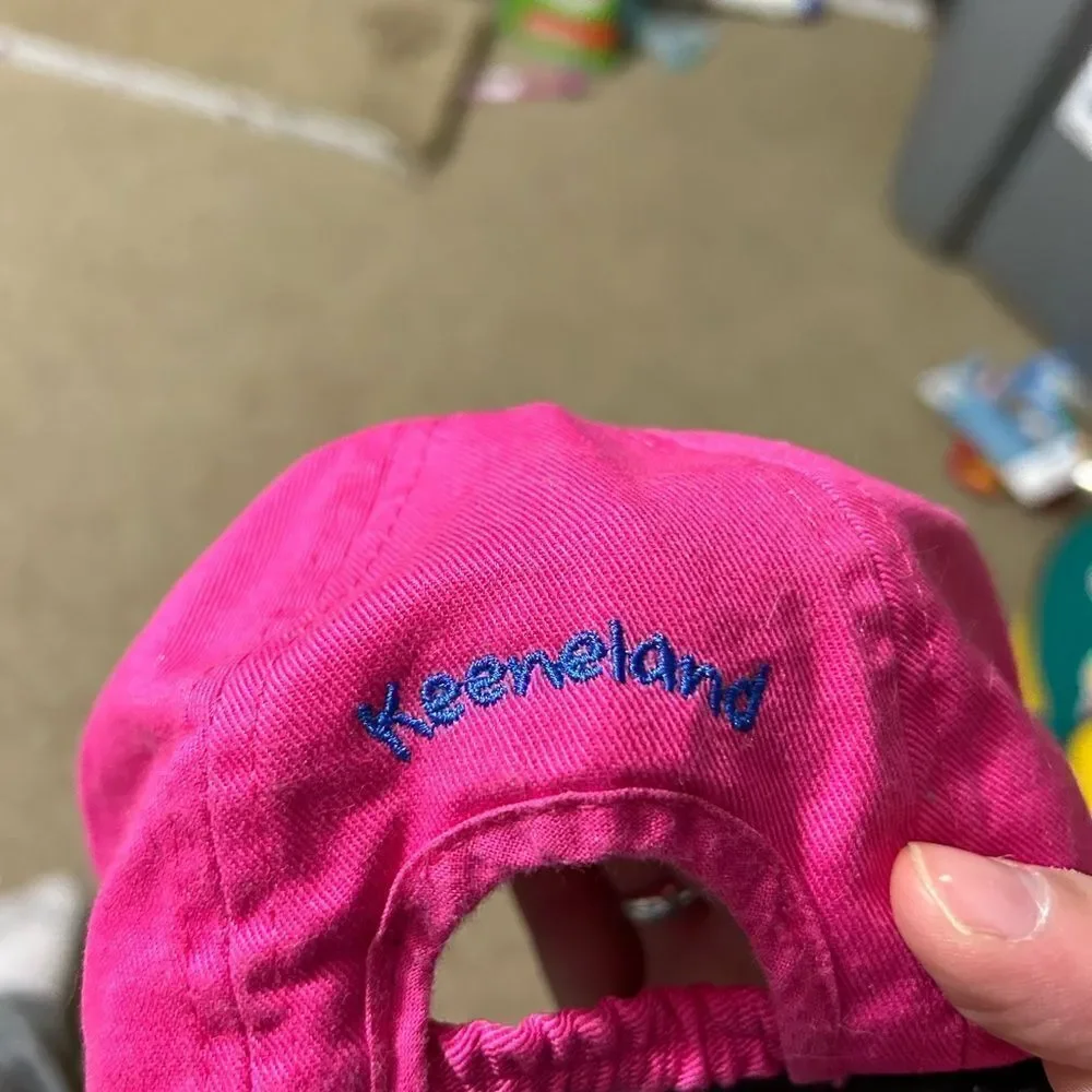 Vintage Toddler Keeneland Horse and Bird Baseball Hat